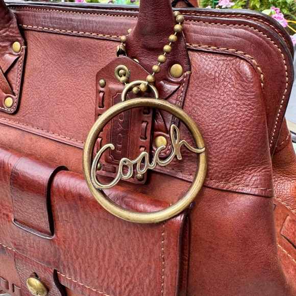 Coach Vintage 65th Bleeker Legacy Thompson Bag Vachetta Leather RARE 11373 - Picture 2 of 16